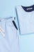 Praga pantalón celeste con azul - comprar online