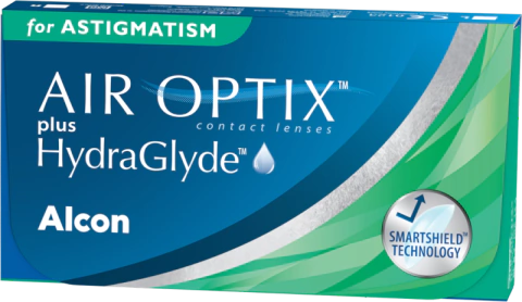 Lentes de contacto Air Optix plus HydraGlyde para Astigmatismo - comprar online