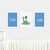Kit 3 Quadros Decorativos - Infantil - loja online