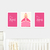 Kit 3 Quadros Decorativos - Infantil na internet