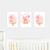 Kit 3 Quadros Decorativos - Infantil