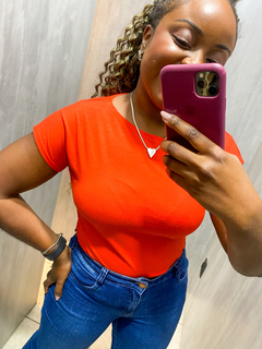 BLUSA MANGA CURTA ARREDONDADA VISCOLAYCRA na internet
