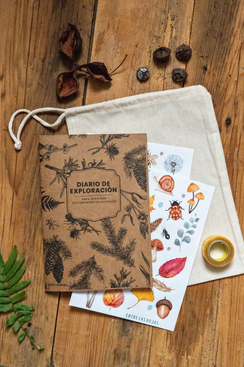 Kit Naturalista - Diario de Exploración mediano