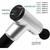 Pistola Masajeadora Muscular / Rehabilitación Profesional - DopamineeStore