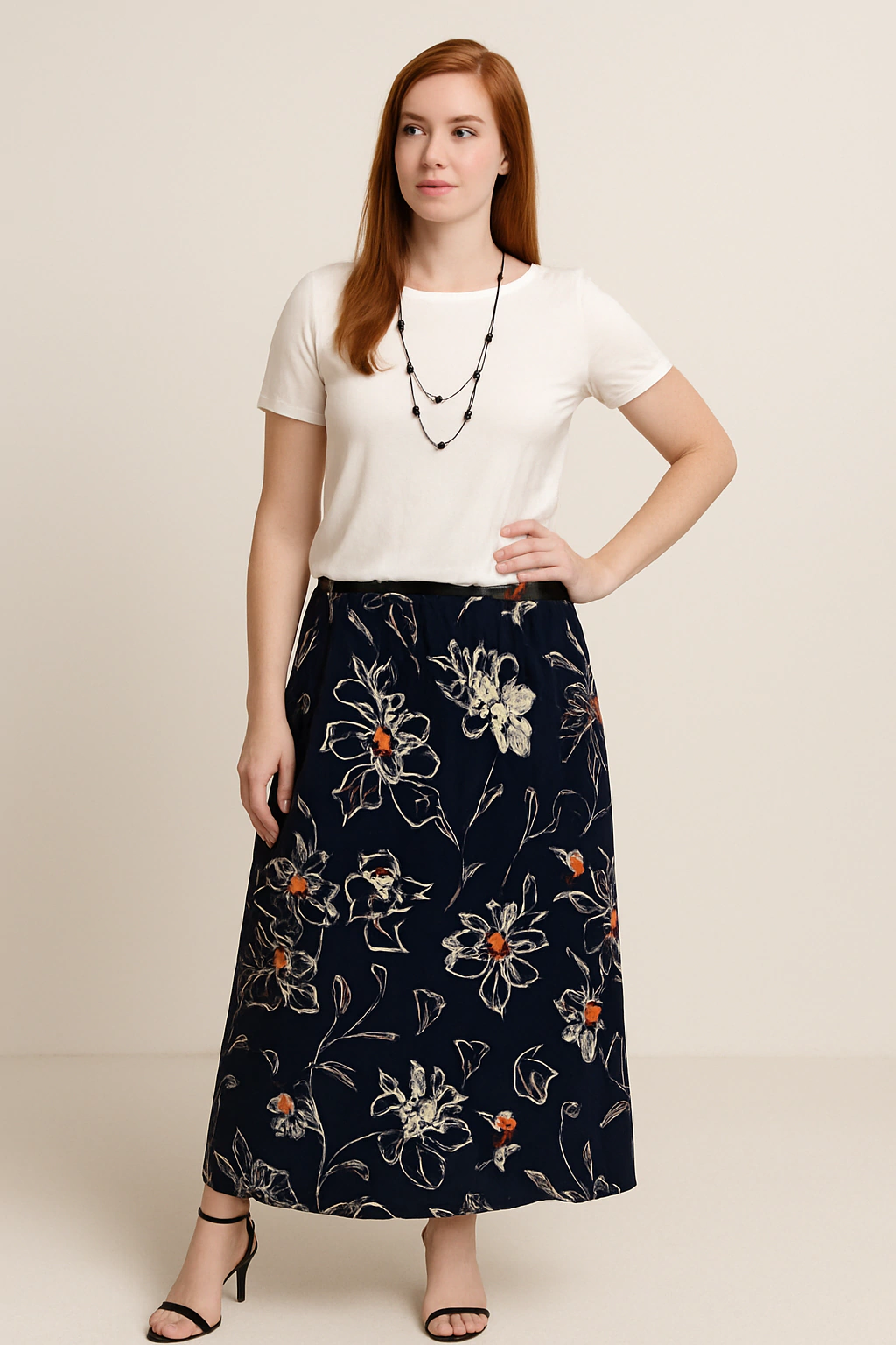 SAIA ESTAMPADA CALÊNDULA FEV25