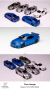 Cars Lounge 1:64 Nissan GT-R R34 Azul (Set) - comprar online