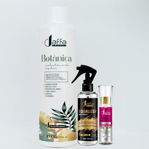 Kit Realinhamento Capilar Botânica + Equalizer + Perfume