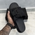Slide NK Asuna 3.0 (All Black) - Bravio Company | Streetwear