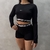 Blusa Manga Longa Dri Fit NK Pro (Preta) - comprar online