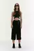 Falda Midi Rexha Black - comprar online