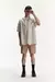 Short Treasure Lino Camel - comprar online