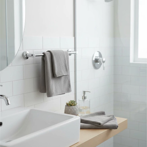 Juego de toalla y toallon microfibra teka - comprar online