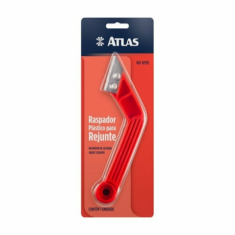 Raspador De Plástico Para Rejunte Lamina Metal - ATLAS