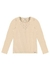 Blusa Infantil Menina Glinny Malha Canelada com Aplique de Pérolas (Ref. 22715)