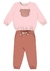 Conjunto Infantil Menina Glinny Molecotton com Carinha Brilhante (Ref. 21532) - Michele Modas
