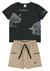 Conjunto Infantil Menino- Boca Grande Ref.19084