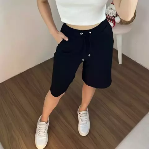 Calça/Pantacourt Moletinho Feminino Menina Linda Ref.5556 - comprar online