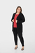 Cardigan Amplo Plus Size Feminino Canelado de Viscose Malwee Ref:127469 - comprar online