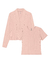 Imagem do Conjunto twin set Ribana Canelada de viscose Cereja Rosa Ref. 73323