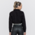 Jaqueta Feminina Cropped Preta Slim Ref. 24154 - comprar online