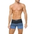 Cueca Boxer Sem Costura Lupo Listras Azul Ref.00733 na internet