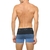Cueca Boxer Sem Costura Lupo Listras Azul Ref.00733 - Michele Modas