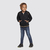 Jaqueta Moletom com Capuz Infantil Masculino Preto 62582- Alakazoo - comprar online