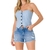 Imagem do Short Jeans Feminino Destroyed Detox Denim Ref. 660