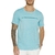 Camiseta Masculina Verde Manga Curta Natural Island Ref. 71214