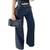 Calça Wide Leg Alfaiataria Mita com Cinto Preta - Elegância e Conforto em Cada Passo!
