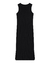 Vestido Midi em Cotton Canelado com Fenda - Cereja Rosa 73263 Verde e Preto na internet