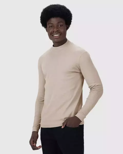 Camiseta Básica Masculina Gola Alta Em Ribana Malwee Ref:.1000119445 - comprar online