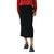 Saia Midi Feminina com Fenda nas Costas Ref.119500