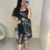 Vestido Midi Plus Size Evasê em Viscose Ref. 85587 - Cereja Rosa na internet