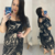 Imagem do Vestido Midi Plus Size Evasê em Viscose Ref. 85587 - Cereja Rosa