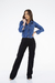 Calça Wide Leg Via Atual Preta 2195