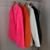Blazer Plus Size Kessey Rosa Neom - Versatilidade e Estilo em Neoprene (REF: 18686112) - loja online