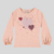 Blusa Infantil Manga Longa Glinny em Suedine 100% Algodão - Conforto e Estilo para Todos os Momentos (Ref: 21481) - Michele Modas