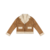 Jaqueta Cropped Malha Suede Confy Menina Juvenil Inverno Boca Grande Ref.61729 - Michele Modas