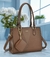 Bolsa Feminina Chica Fiore Preta e Café CH3532 - Michele Modas