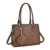 Bolsa Feminina Chica Fiore Preta e Café CH3532