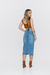 Saia Jeans Midi Assimétrica Tanise Jeans (Ref. 24135) na internet