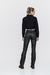 Jaqueta Feminina Cropped Preta Slim Ref. 24154 - Michele Modas