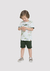 Conjunto Infantil Menino Bermuda e Camiseta Alakazoo Ref.38850