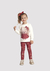 Conjunto Infantil Menina Alakazoo com Estampa Divertida - Conforto e Estilo para Todos os Dias (Ref.66088)