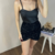 Saia Paetê Franzida Vittória 2406 Preta | Brilho e Glamour | Michele Modas na internet