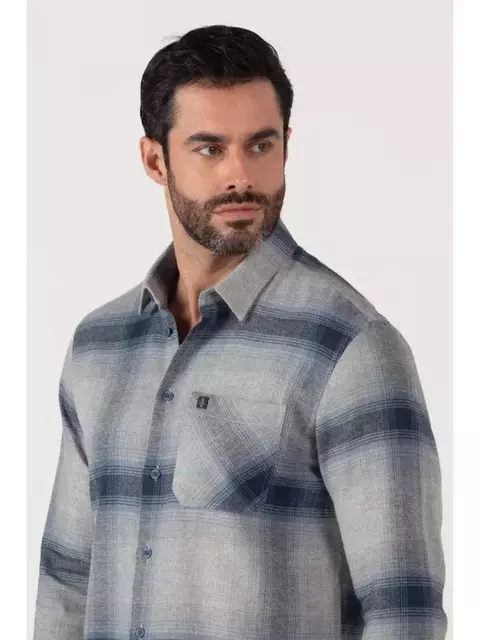 Camisa Comfort Xadrez DLZ Ref:.D291351 Estilo e Conforto para o Inverno! - comprar online