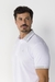 Camiseta Polo Branca em Algodão Puro Manga Curta DLZ Denim Branco Ref. d691126 - Michele Modas