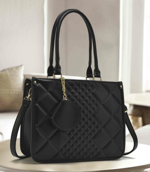 Bolsa Feminina Com Alça Transversal e Niqueleira Chica Fiore Ref:3536 - comprar online