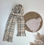 Lenço Cashmere Xadrez Ref. 211140 - Michele Modas